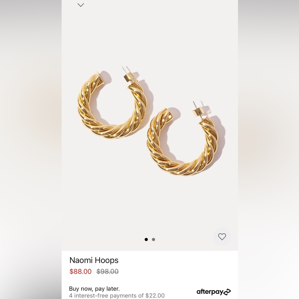 Miranda fry Miranda earrings NWOT